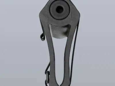 Tactical Brace Low-poly 3D model