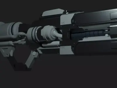 BLASTERS Free low-poly 3D model
