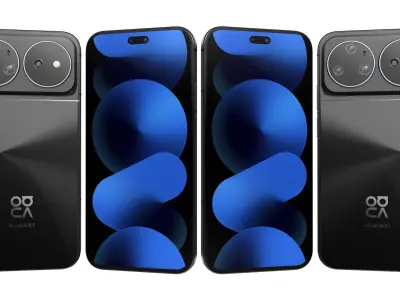 Huawei nova 16 Ultra All Colors 3D model
