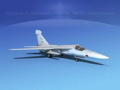 General Dynamics EF-111 Raven V01 USAF 3D model