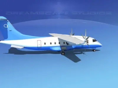 Dornier 328-130 Alliance Air 3D model