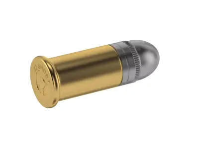 Bullet 22 SHORT Low-poly 3D model