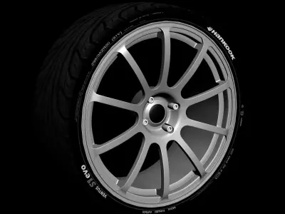 Rota G FORCE Free low-poly 3D model