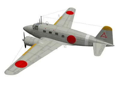 Tachikawa Ki-54 Hickory 3D model