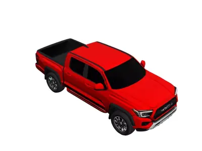 Toyota Tacoma Offroad Pickup Truck 3D Model 3D model