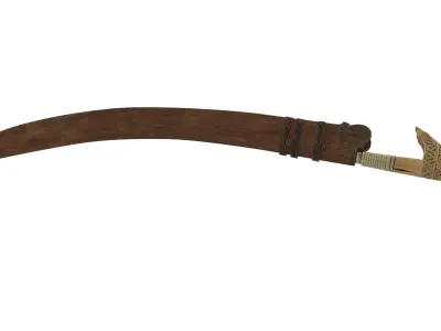 Niabor Sword Low-poly 3D model