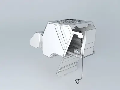 britainian Knightmare Frame cokcpit Free 3D model
