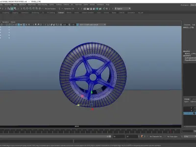 wheel wheight rigg Free 3D model
