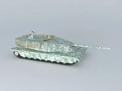 TANK COVER 112 prototype Free 3D model