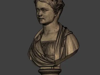Unknown Carthaginian - Roman - Greek Woman Bust 3D print model