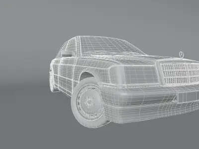 Mercedes Benz 190 Free 3D model