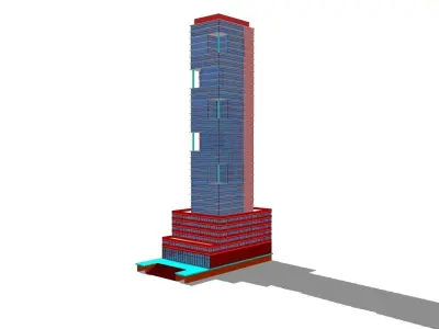 Commercial Building 07 3D model