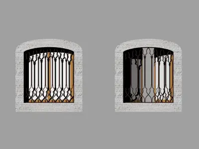 old window Free 3D model