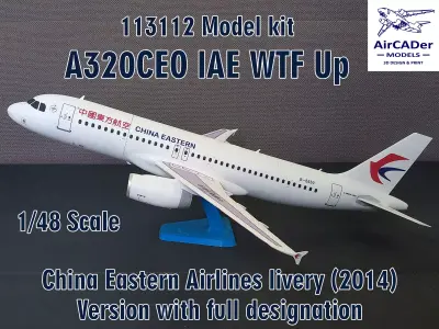113112 Model kit Airbus A320CEO IAE WTF Up 3D print model