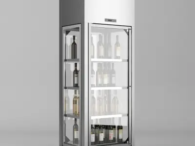 Wine cooler enofrigio 4v 1p h220 3D model