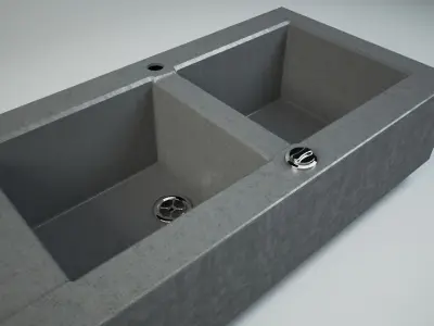 Stone Sink  Free 3D model