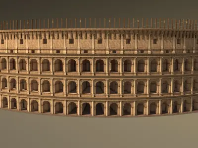Roman Colosseum Reconstruction 3D model