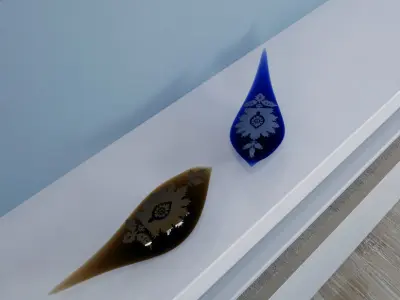 Glass Bird Free 3D model