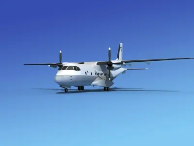 Casa CN-235 Unmarked 3D model