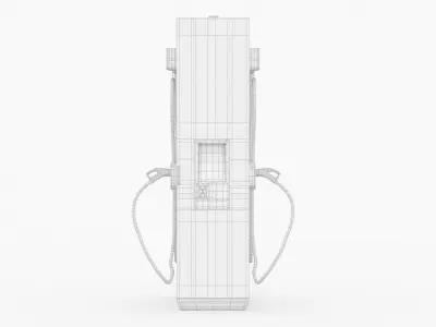 Evbox Troniq High Power Electric Vehicle Charging Station 3D model