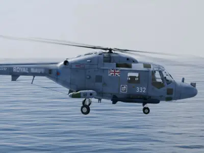 Westland Lynx HAS2 3D model