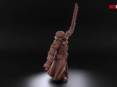 Steel Guard - Officer of the Imperial Force Free 3D print model