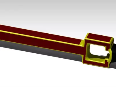 Manual hole punch Free 3D model