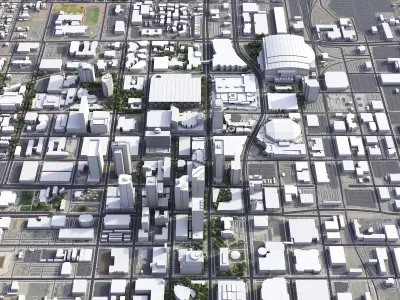 Phoenix Low-poly 3D model