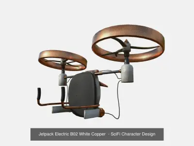 10 Jetpack Electric B Collection - SciFi Character Design 