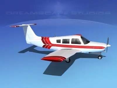 Piper Turbo Arrow III 3D model