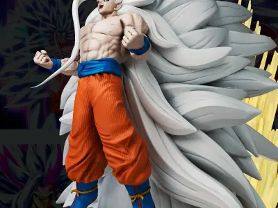 goku infinity 3D print model