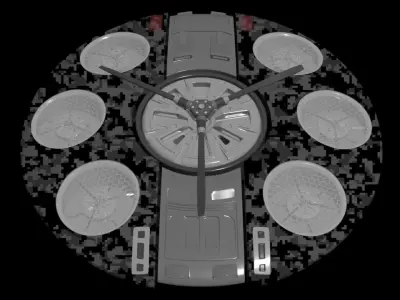 Dutch Industrial Space Company - Concept 08 - Dominus 3D model