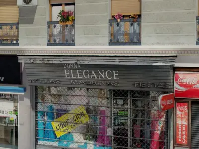 Building with orange roof Low-poly 3D model