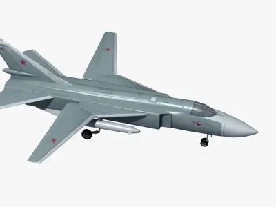 Saky Airbase Crimea 3D model