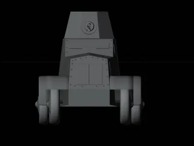 Ursus wz  29 Simple model 3D model