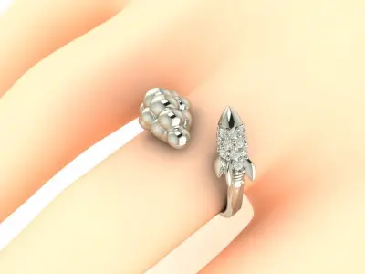 DIAMOND RING 3D print model