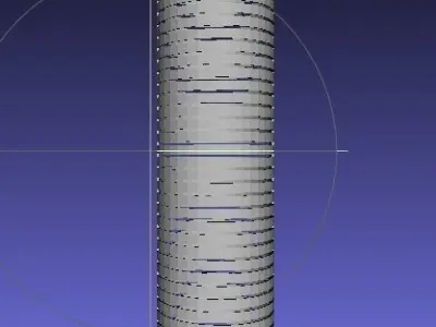 3D Optical Illusion Spring Animation Free 3D print model