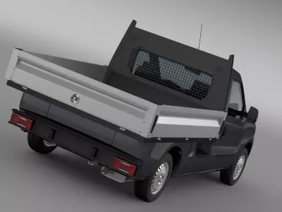 Vauxhall Combo Tipper 2015 3D model