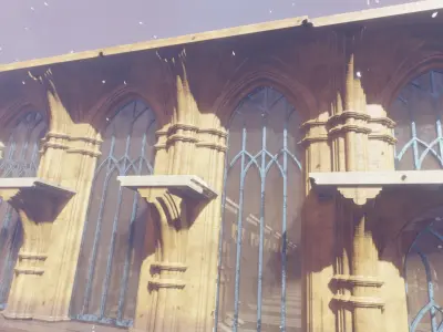 3d architecture classic building 3D model