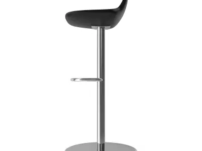 Leo Swivel Stool With Adjustable Base Free 3D model