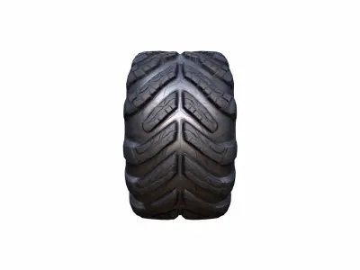 3d Render Off-road All-terrain Tire 3D model