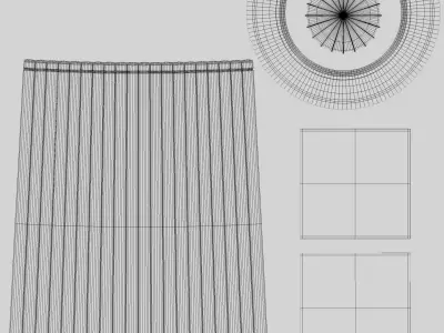 Greek Doric Column 3D Model Free low-poly 3D model