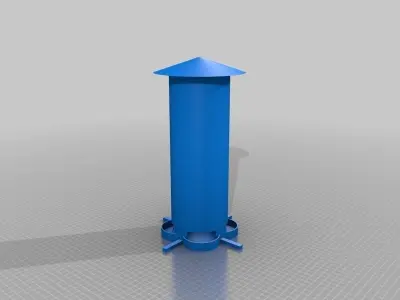 Bird feeder - Tower Free 3D print model