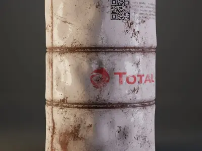 Barrels - 4k PBR - Game ready assets Low-poly 3D model