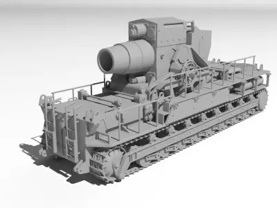 Tank KARL for 3D print 3D print model