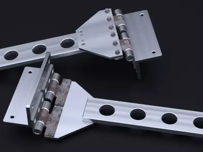 TRANSPORT VEHICLE TOW HITCH 2024 3D model