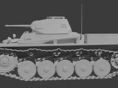 Panzer II Free Free 3D model