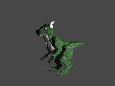 RaptorToon 3D model