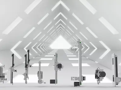 Loading and unloading model set  3D model