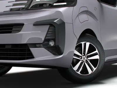 Peugeot e Traveller L3 2024 3D model